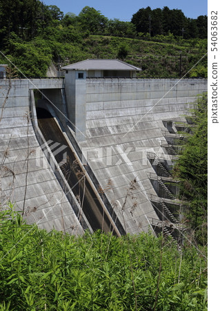 Great view of Daimon Dam Park [Misato-cho, Nara Prefecture, Mt. Shinki] 54063682