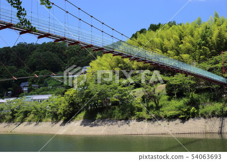 Daimon Dam Park的美景[奈良縣美里町，Shinki山] 54063693