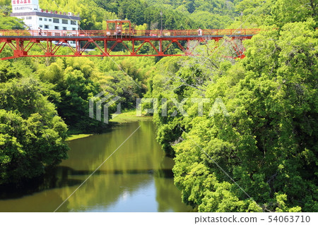 Great view of Daimon Dam Park [Misato-cho, Nara Prefecture, Mt. Shinki] 54063710