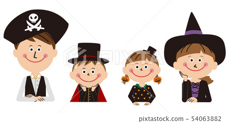 流行音樂家庭萬聖節服裝 54063882