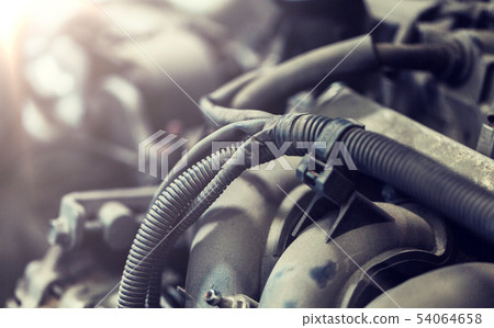 car engine close up 54064658