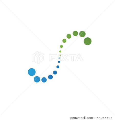 vortex vector illustration icon 54066308