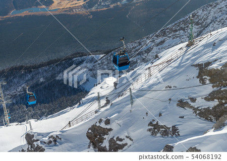中國麗江玉龍雪山 中国観光スポット China Jade Dragon Snow Mountain 54068192