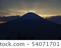 日落，富士 54071701