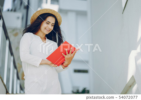 girl with book girl with book 54072077