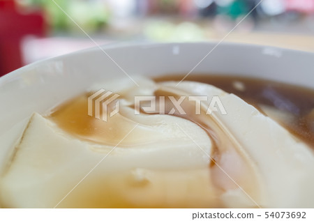 taiwanese traditional snack of tofu pudding taiwanese traditional snack of tofu pudding 54073692