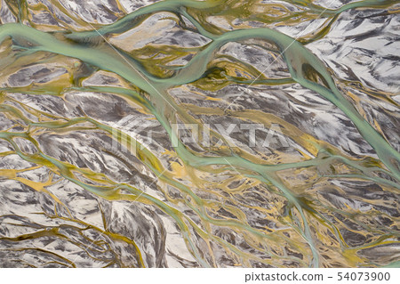 Landmannalaugar National Park - Iceland. Rainbow 54073900
