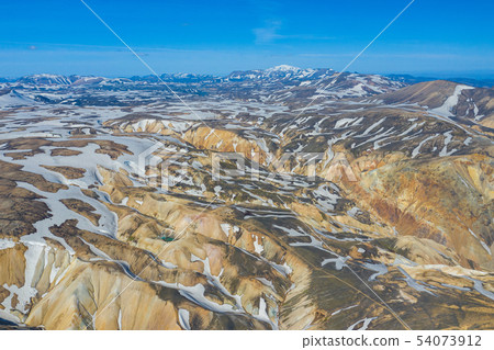 Landmannalaugar National Park - Iceland. Rainbow 54073912