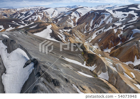 Landmannalaugar National Park - Iceland. Rainbow 54073948