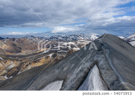 Landmannalaugar National Park - Iceland. Rainbow 54073953