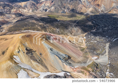 Landmannalaugar National Park - Iceland. Rainbow 54073966