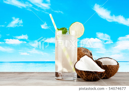 Coconut water drink 54074677