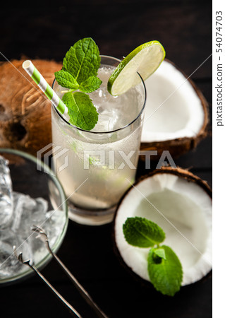 Coconut water drink 54074703