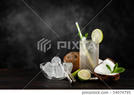 Coconut water drink 54074795