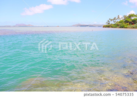 Hawaii Oahu coast 54075335