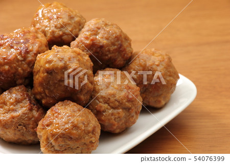 Sweet and sour bean paste of meat dumplings. Sweet and sour bean paste of meat dumplings. 54076399
