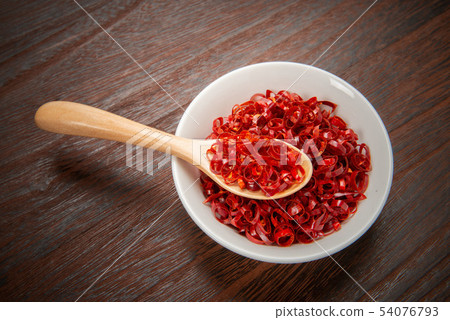 Round chili pepper Round chili pepper 54076793