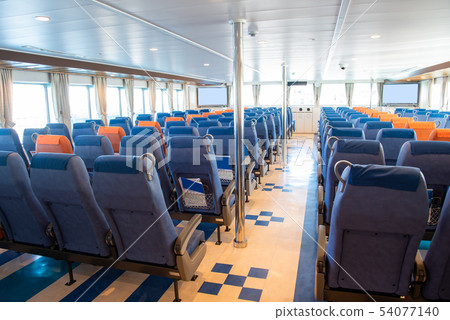 Ferry for going to Zamami Island Okinawa Naha Tomari Port Ferry Zamami 3 anchored in Tomarin 54077140