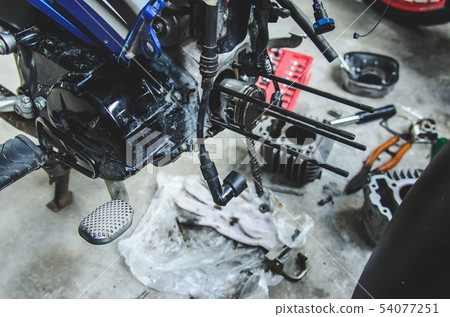 Motorcycle repair 54077251