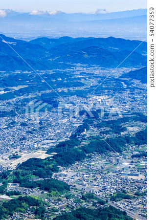 秩父城市景觀（從山的頂部） 54077359