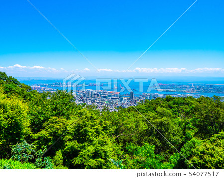 Nunobiki Herb Garden和神戶的街道 54077517