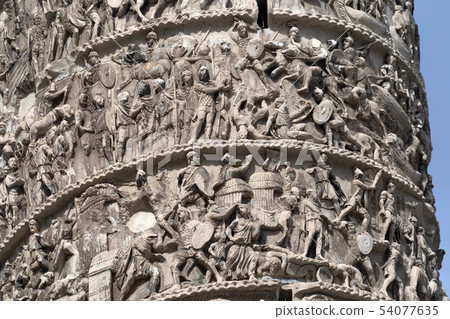 Marco Aurelio Column in Rome Piazza Colonna Place 54077635