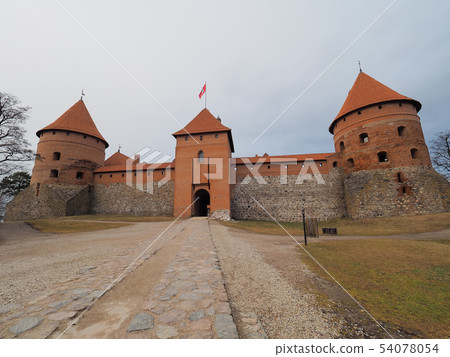 Lithuanian Trakai Island Castle / Trakai Island Castle, Lithuania Lithuanian Trakai Island Castle / Trakai Island Castle, Lithuania 54078054