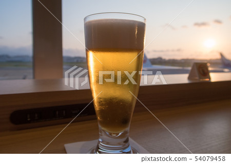 Sunset and beer Sunset and beer 54079458