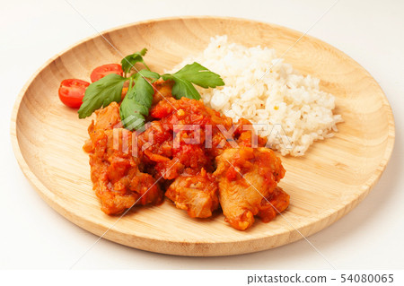 蕃茄燉用雞和黃油米 54080065