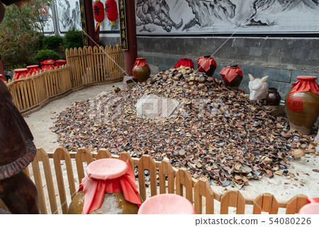 中國雲南麗江觀音峽 Scenic Spots in China 麗江第一景 茶馬古道 玉龍關入口 54080226