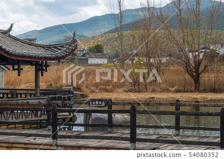 中國雲南麗江觀音峽 Scenic Spots in China 麗江第一景 茶馬古道 玉龍關入口 中國雲南麗江觀音峽 Scenic Spots in China 麗江第一景 茶馬古道 玉龍關入口 54080352