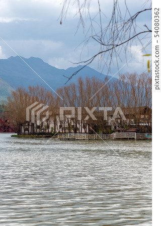 中國雲南麗江觀音峽 Scenic Spots in China 麗江第一景 茶馬古道 玉龍關入口 54080362