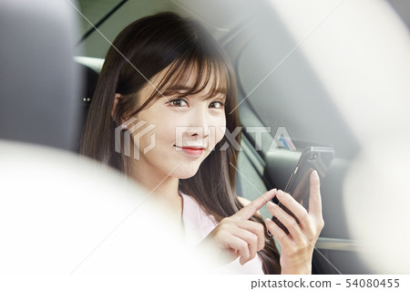 汽車,驅動器,首席執行官,總統,女商人 汽車,驅動器,首席執行官,總統,女商人 54080455