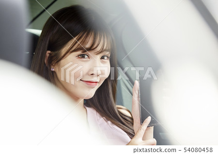 Car, Drive, CEO, President, Business Woman 54080458