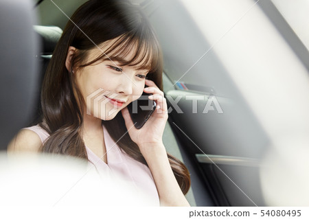 Car, Drive, CEO, President, Business Woman 54080495