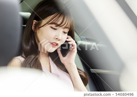 Car, Drive, CEO, President, Business Woman 54080496