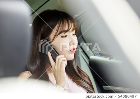 Car, Drive, CEO, President, Business Woman 54080497