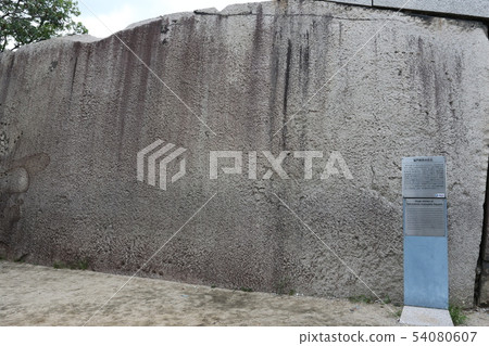 "Sakura Masu-shaped megalith" in Osaka Castle "Sakura Masu-shaped megalith" in Osaka Castle 54080607