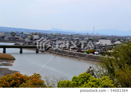 A view of Nakatsu city from Oita Nakatsu Castle Tenshukaku 54081364