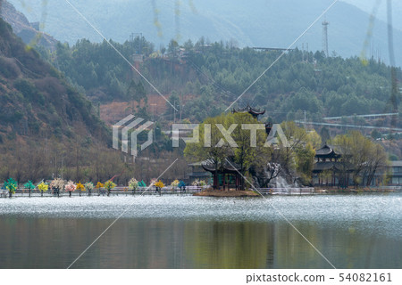 中國雲南麗江觀音峽 Scenic Spots in China 麗江第一景 茶馬古道 玉龍關入口 54082161