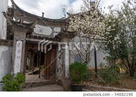 中國雲南麗江觀音峽 Scenic Spots in China 麗江第一景 茶馬古道 古房 54082198