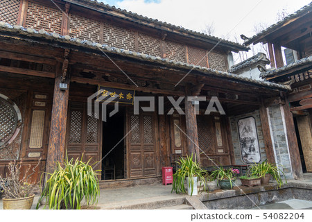 中國雲南麗江觀音峽 Scenic Spots in China 麗江第一景 茶馬古道 古房 54082204