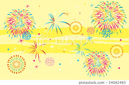 Fireworks are launched 54082465