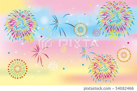 Fireworks are launched 54082466