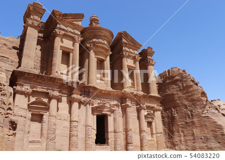 Petra ruins Petra ruins 54083220