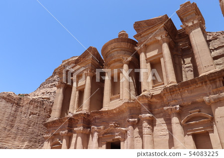 Petra ruins Petra ruins 54083225