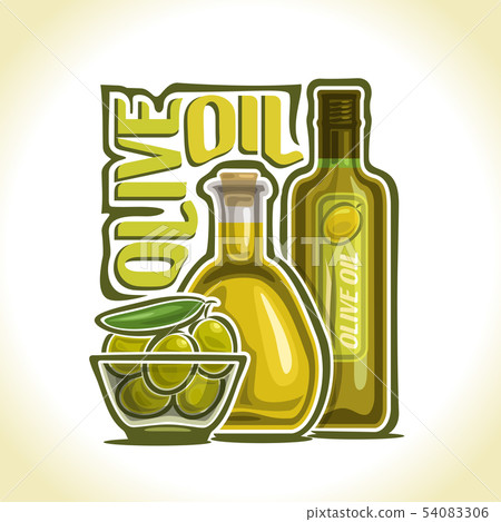 Vector logo for olive oil Vector logo for olive oil 54083306