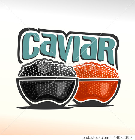 Vector logo for caviar 54083399