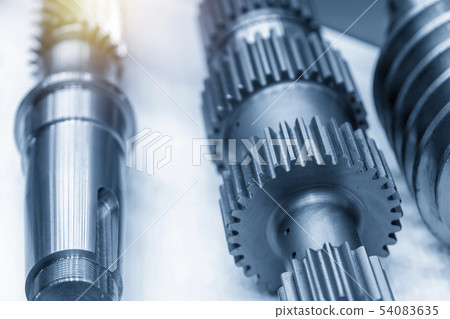 The spline gear shaft parts. 54083635