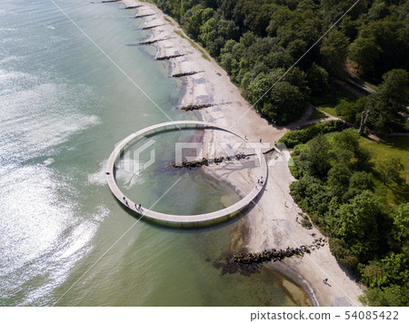 The Infinity Bridge in Aarhus, Denmark 54085422